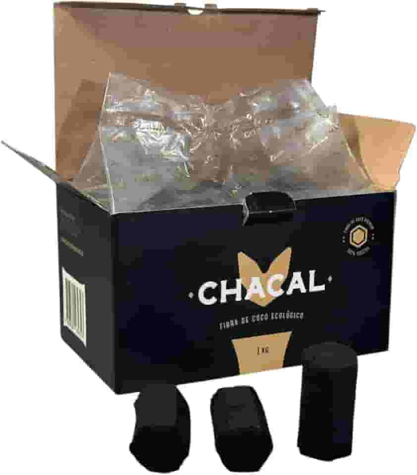 CARVÃO FIBRA DE COCO HEXAGONAL 1kg IMPORTADO