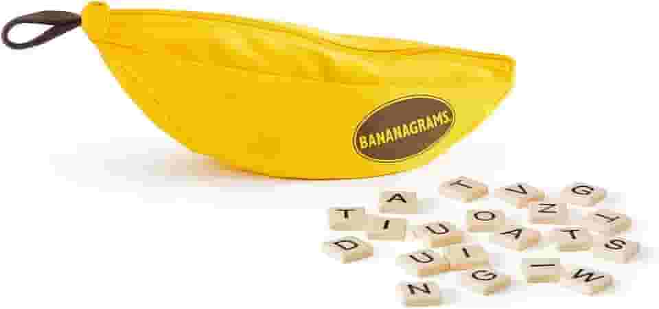 Galápagos, Bananagrams, Jogo de Tabuleiro para Amigos, 1 a 8 jogadores, 10 minutos por partida