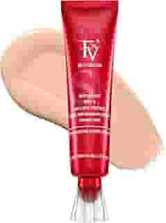 FV Base Dewy, fórmula hidratante e cobertura média, impermeável, longa duração, base líquida leve, ideal para pele seca/mista, 30 g, marfim clássico nutritivo
