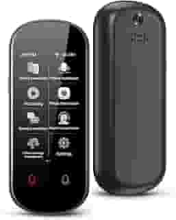 Dispositivo tradutor de idiomas, tradução de voz em tempo real bidirecional, suporta 137 idiomas, offline, gravação precisa e tradução instantânea de fotos com tela sensível ao toque HD de 7,6 cm para