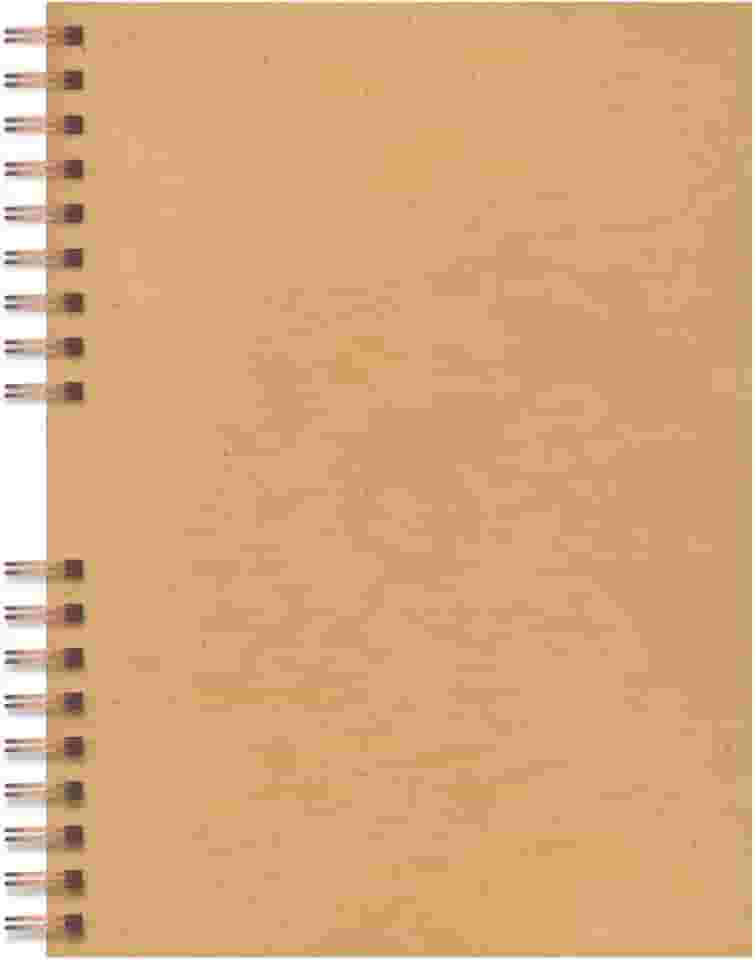 Caderno de Desenho sketchbook Capa Dura em Kraft A5 A4 e A3 (A4 Médio)