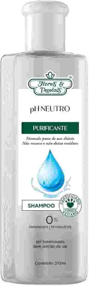 Flores e Vegetais Shampoo Ph Neutro 310Ml E Vegetais