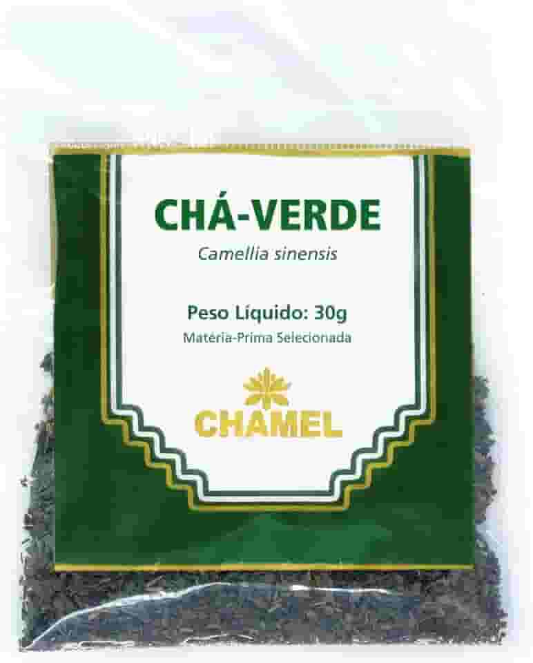 Chamel Chá Verde Folhas Natural 30 G