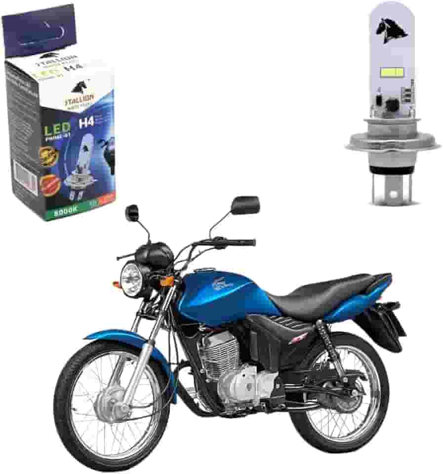 Lâmpada LED Super Branca para Motos - Iluminação Superior e Durabilidade