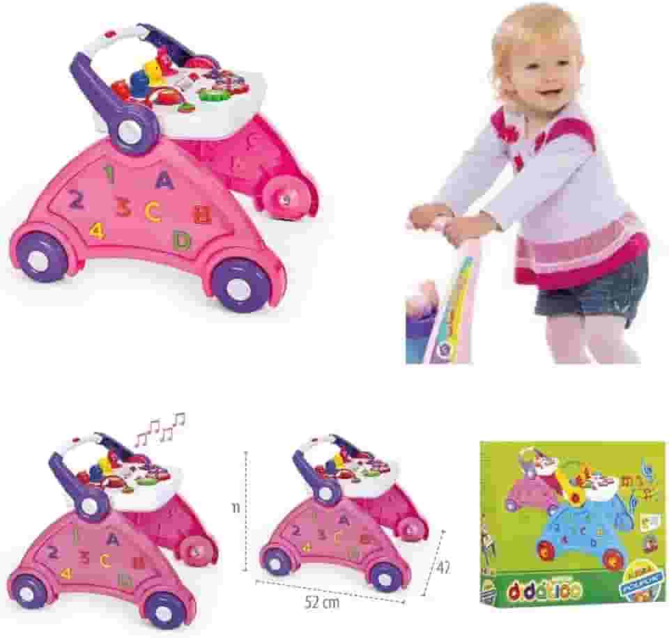 Andador Didático Rosa, POLIPLAC