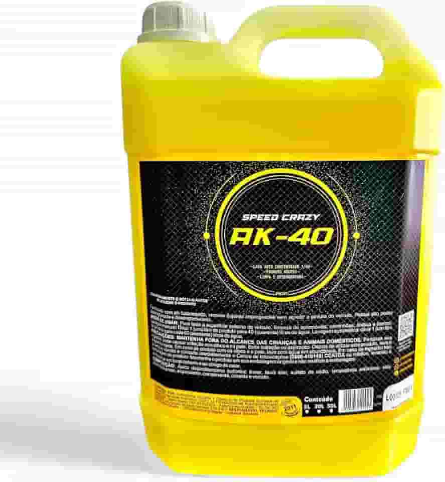 Shampoo Automotivo AK-40 Concentrado 5 Litros Speed Crazy