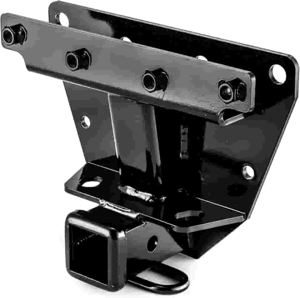WeiSen Recetor de engate de reboque traseiro de 5 cm Classe 3 compatível com Jeep Grand Cherokee WK 2005-2010, preto (excluindo SRT8)