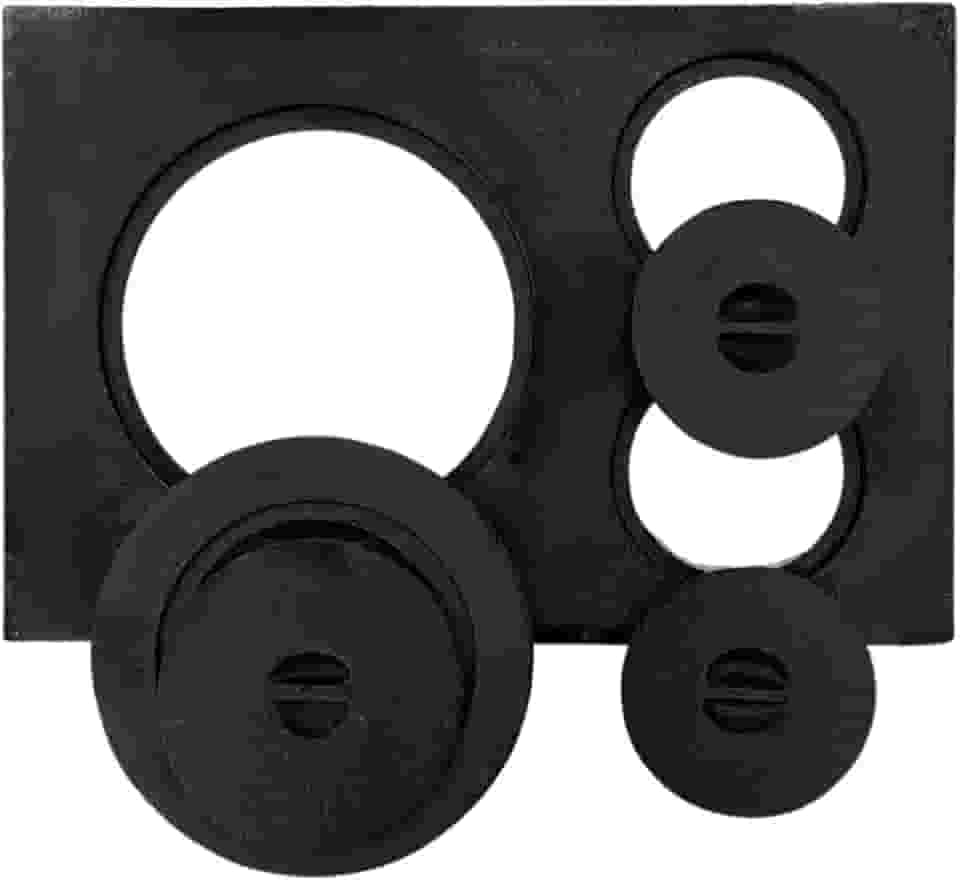 Chapa Paraná Para Fogão A Lenha 3 Furos Com Redução e Tampa