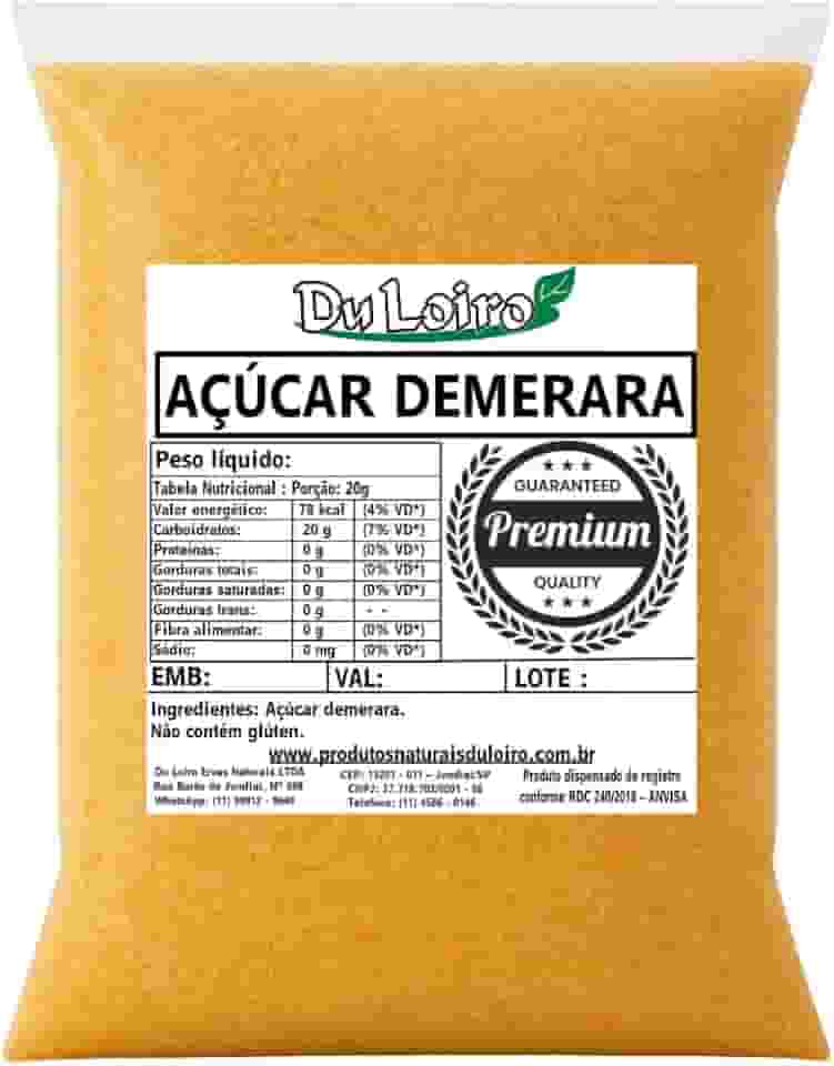 Açúcar Demerara - 350grs
