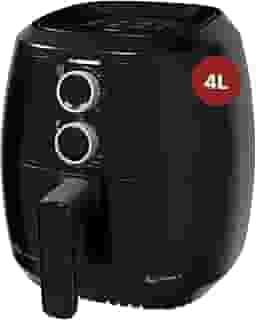 WAP Fritadeira Elétrica Air Fryer FAMILY WAFF2-P 4 Litros, Preto, Revestimento Antiaderente, 1500W 127V