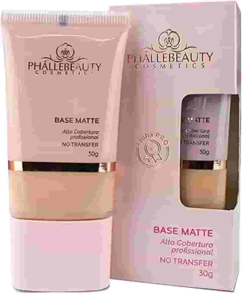 Phállebeauty - Base Matte Alta Cobertura Longa Duração Cor 04 30g