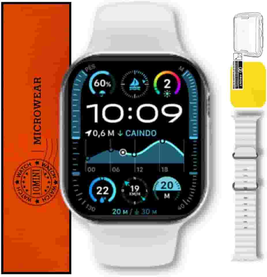 Relogio Smartwatch W0 Mini -Gps, Masculino Feminino (Branco)