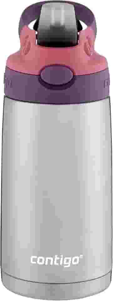 Garrafa Térmica Infantil Autospout 384ml Rosa Contigo