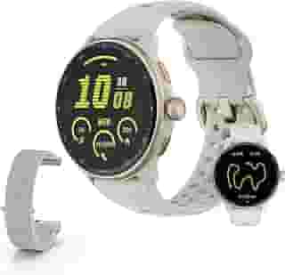 Bettdow SmartWatch GPS, Relogio Smartwatch Masculino e Feminino, 1,43 polegadas HD AMOLED, chamada Bluetooth, Esportivos relógio com voz por IA, Compatível com Android iOS, 2 Pulseiras (Titanium)