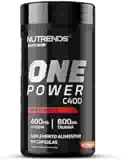One Power C400 (Cromo + Cafeína + Taurina) 60 cápsulas, Nutrends
