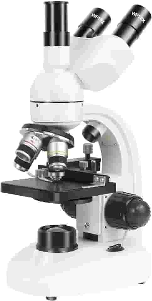 Microscopio, Microscópio, Microscopio Profissional 5000X, Kit de Eletrônico Trinocular Profissional, óptico 5000X, Biológico, Com 2X, 10X, 25X