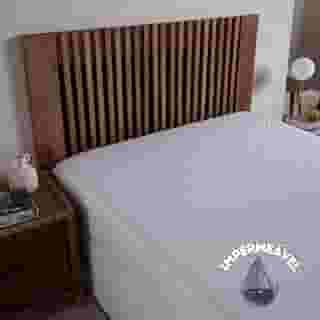 Capa De Colchão Impermeável Matelado Solteiro, Casal, Queen e King Branco Para Quartos e Hotéis (King)