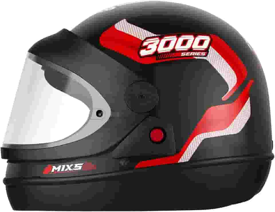 Capacete Automático MIXS New Automatic 58 Vermelho