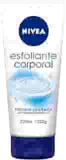 NIVEA Esfoliante Corporal para Banho 200ml - Auxilia na renovação celular, com vitamina E, enriquecido com pérolas azuis, textura cremosa, remove impurezas, proporciona maciez para a pele
