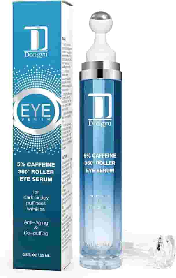 Creme para os olhos com cafeína para olheiras: creme sob os olhos cuidados matinais - soro diário para inchaço das pálpebras (fórmula atualizada)