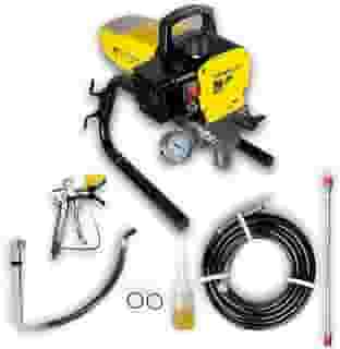 Máquina de Pintura Menegotti Airless MMAPRO1000 Compressor Pulverizador Pinturas Industriais Paredes Tetos Profissional - (220, Volts)