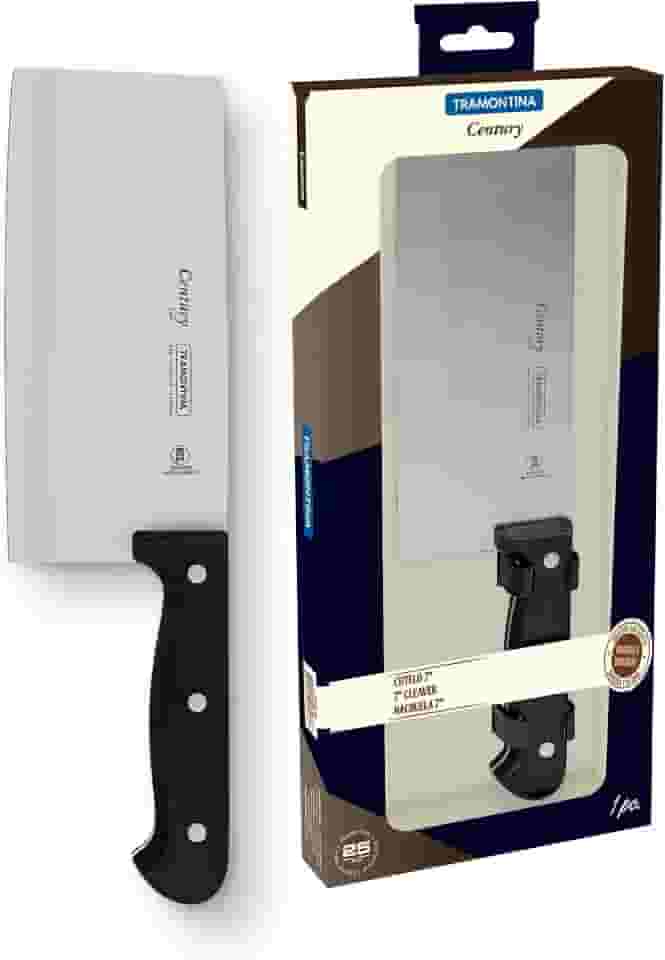 Cutelo 7', Tramontina, Century 24026107, Preto