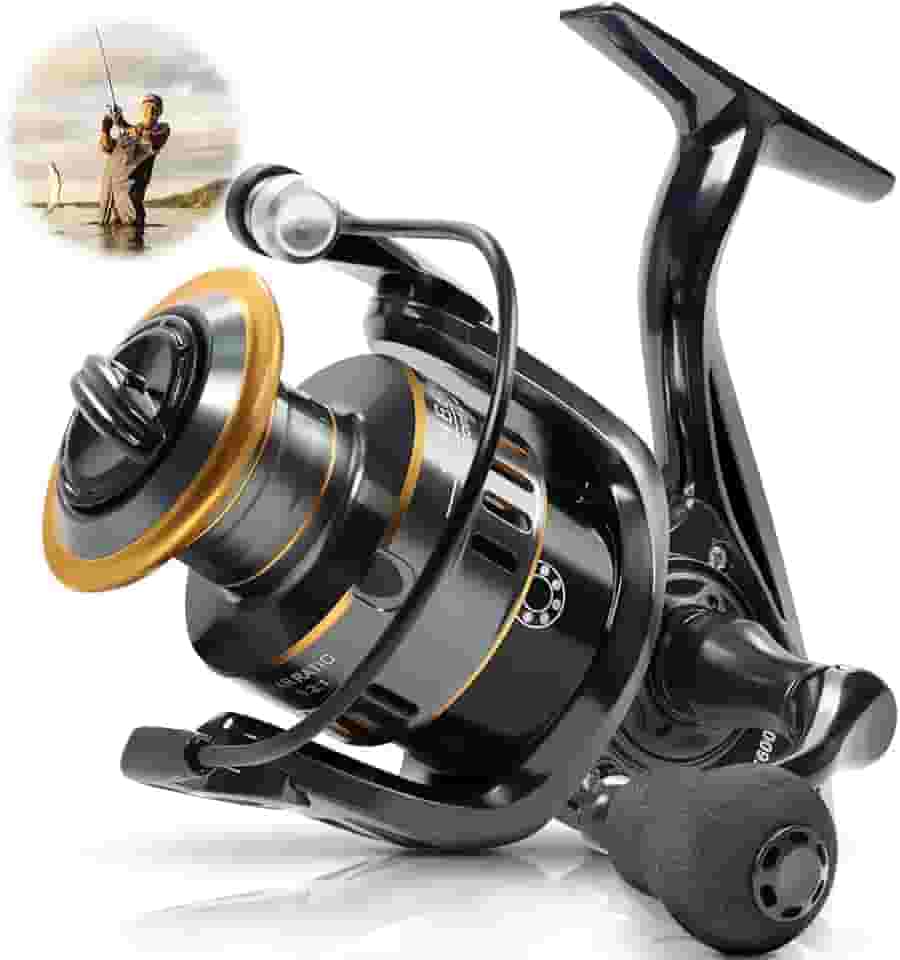 Molinete de Pesca Sports Carretel de Arremesso Longo, Perfil Baixo, 5.2:1