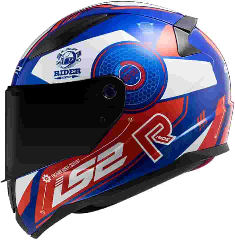 CAPACETE LS2 FF353 RAPID STRATUS BLUE/RED/WHITE 56/S