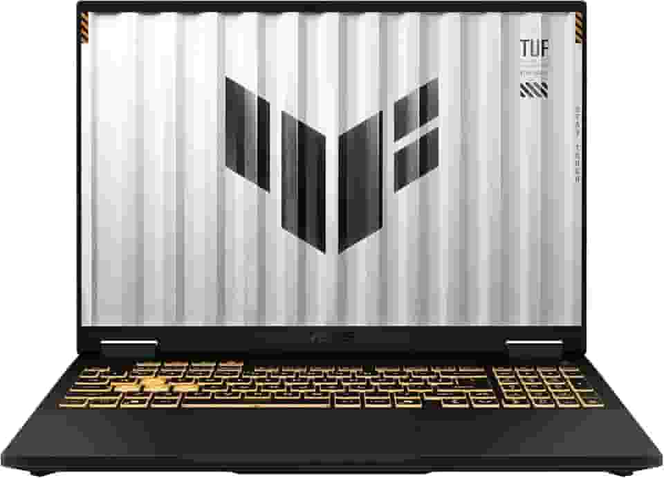 ASUS Laptop TUF Gaming F16 de 16 polegadas FHD + tela de 165 Hz, Intel Core i7-14650HX, 32 GB RAM, SSD de 1 TB, NVIDIA GeForce RTX 5060 8 GB, Windows 11, notebook para jogos cinza de alto desempenho