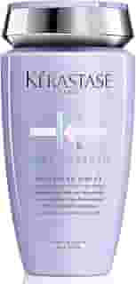 Kérastase Shampoo Blond Absolu Bain Ultra-Violet, Cabelos loiros, descoloridos, Hidratação, neutraliza os tons amarelados, Ácido Hialurônico, Flor de Edelweiss, 250 ml