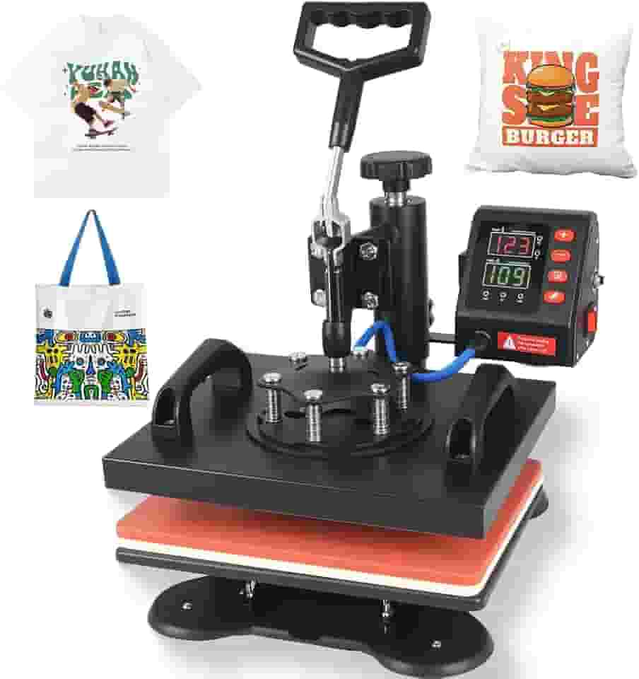 220V, Prensa Termica, Prensa Termica Sublimação, Mini Prensa Termica, Maquina de Estampar Camisetas, Prensa Térmica Plana 23x30cm