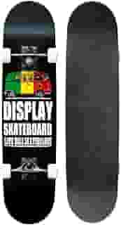 Skate Street Profissional Montado Completo 7.5 Madeira