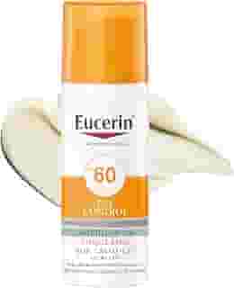 EUCERIN Protetor Solar Facial Oil Control FPS 60 50ml, Antioleosidade, Rosto, Proteção UVA, UVB e Luz Visível