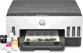 Impressora Multifuncional HP Smart Tank 724 Tanque de Tinta Colorida Wi-Fi Scanner Duplex. Funções: Imprimir, Copiar, Digitalizar. Cor: Branco (2G9Q2A)