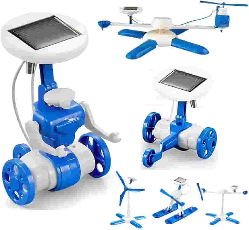 Brinquedo Robótica Educacional Helicóptero Barco Kit Infantil