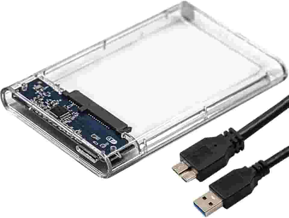 Case Transparente Para Hd Externo 2.5 SATA Notebook Usb 3.0 - PRIME TECH