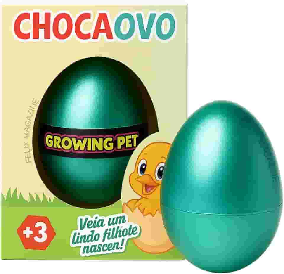 Brinquedo Choca Ovo Colorido de Pintinho Supresa, Ovo Surpresa Quebra na Água, Cores Sortidas, 01 Unidade