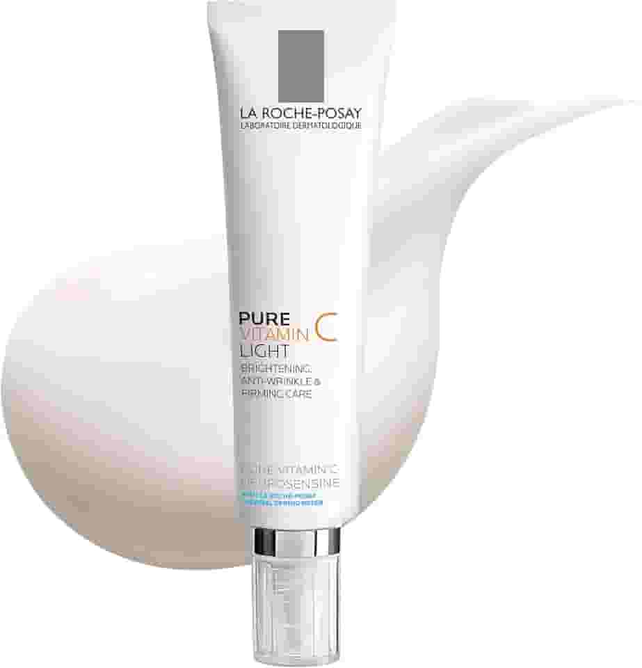 La Roche-Posay Pure Vitamin C Creme 40Ml Vitamina C Pura Ácido Hialurônico Para O Rosto Pescoço E Colo Preenche Rugas