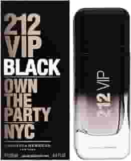 Perfume masculino 212 Vip Black Carolina Herrera