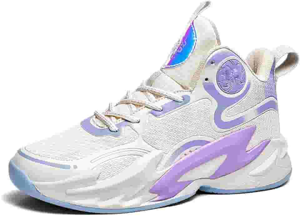 Tênis de basquete unissex respirável antiderrapante para corrida com amortecimento esportivo moderno