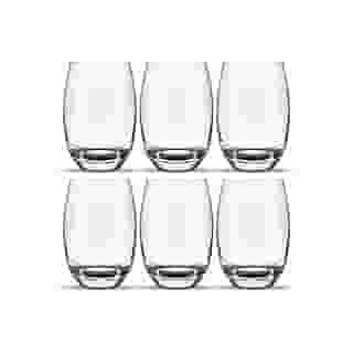 Jogo 6 Copos de Vidro Luxo 465ml - Elegância e Resistência para Todas as Bebidas e Ocasiões Vidro Grosso Premium Perfeito para Mesa Posta e Presente Inesquecível