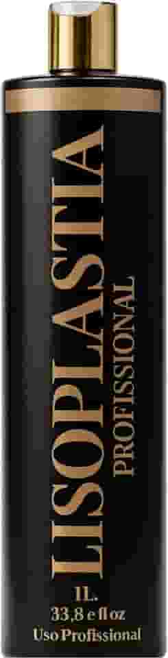 Progressiva Lisoplastia Profissional 1L – Alisamento Sem Formol, Redução de Volume, Anti-Frizz, Brilho Intenso, Cabelos Lisos Saudáveis, Uso Profissional, Tratamento Nutritivo Rápido para Todos os Tipos de Cabelo