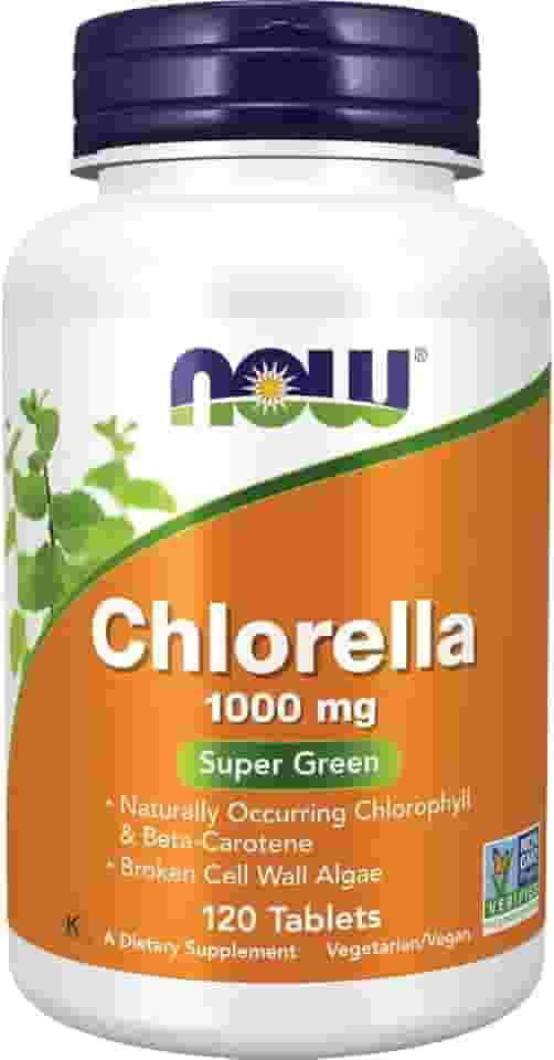Chlorella 1000 miligramas, 120 comprimidos