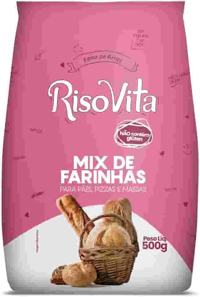 Mix De Farinhas Risovita Sem Glúten E Sem Lactose 500g
