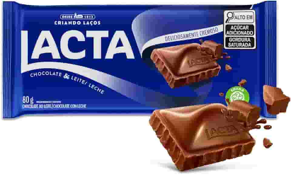 Chocolate Lacta ao Leite 80g