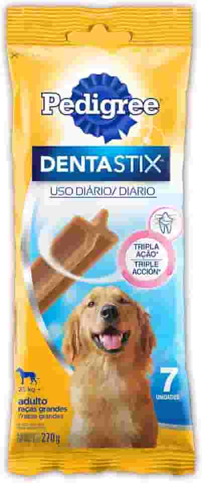 Petisco Pedigree Dentastix Cuidado Oral Para Cães Adultos Raças Grandes 7 Unidades