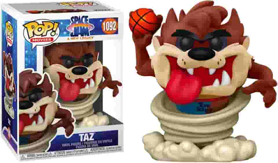 Funko POP! Movies: Space Jam: A New Legacy - Taz (Flocked) - Walmart Exclusive