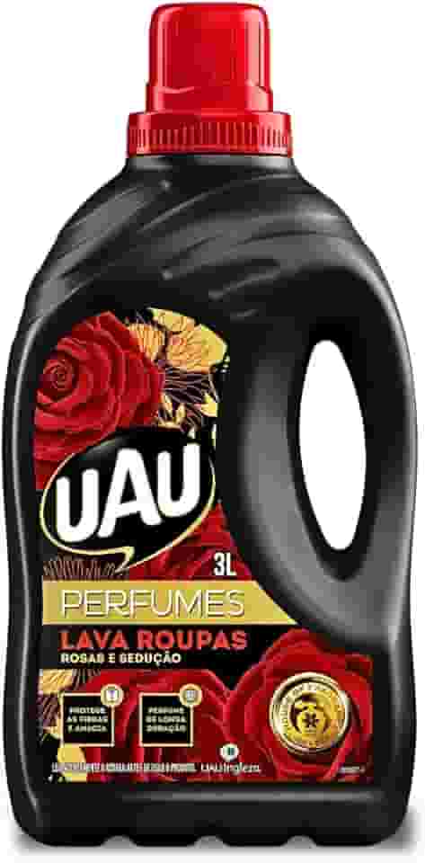 Uau Lava Roupas Perfumes Rosas & Sedução 3L