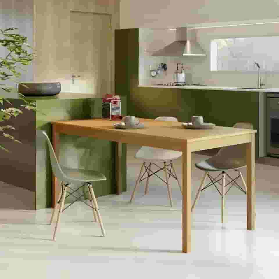 Mesa de Jantar 6 Lugares Madeira Maciça Mandacaru Cabecasa Madeiramadeira