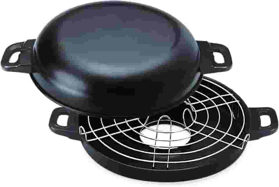 Churrasqueira 30 Com Solapa Alumínio Fortaleza Preto